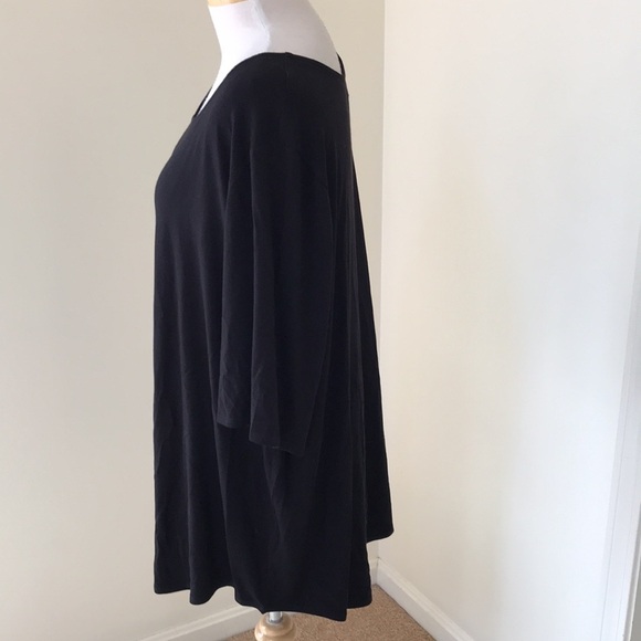 New! Cupio 3X black short sleeve top. - Picture 2 of 9